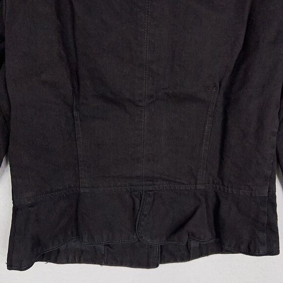 Ralph Lauren Jeans Co Jacket Womens Small Petite Embroidered Floral Velvet Boho - Picture 9 of 14